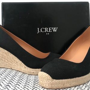 J CREW - Black Wedge